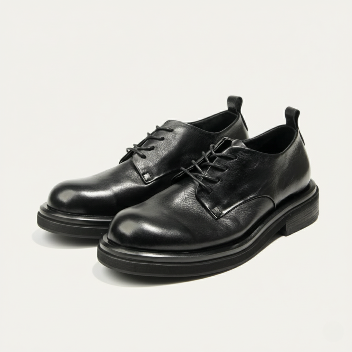 Axel | Men's Leather Dress Shoe Black Lace Up