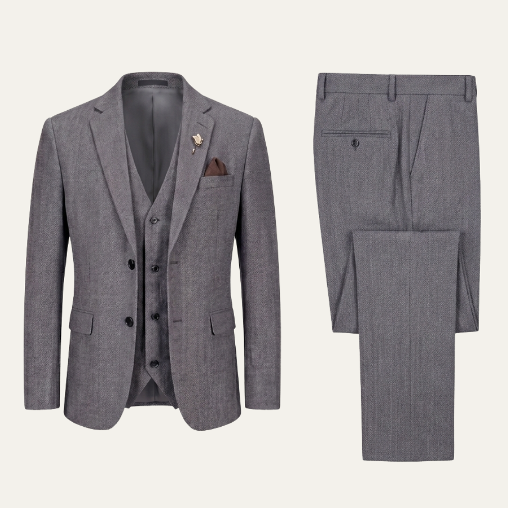 Jasper | Men's Three Piece Suit Tweed Slim Fit
