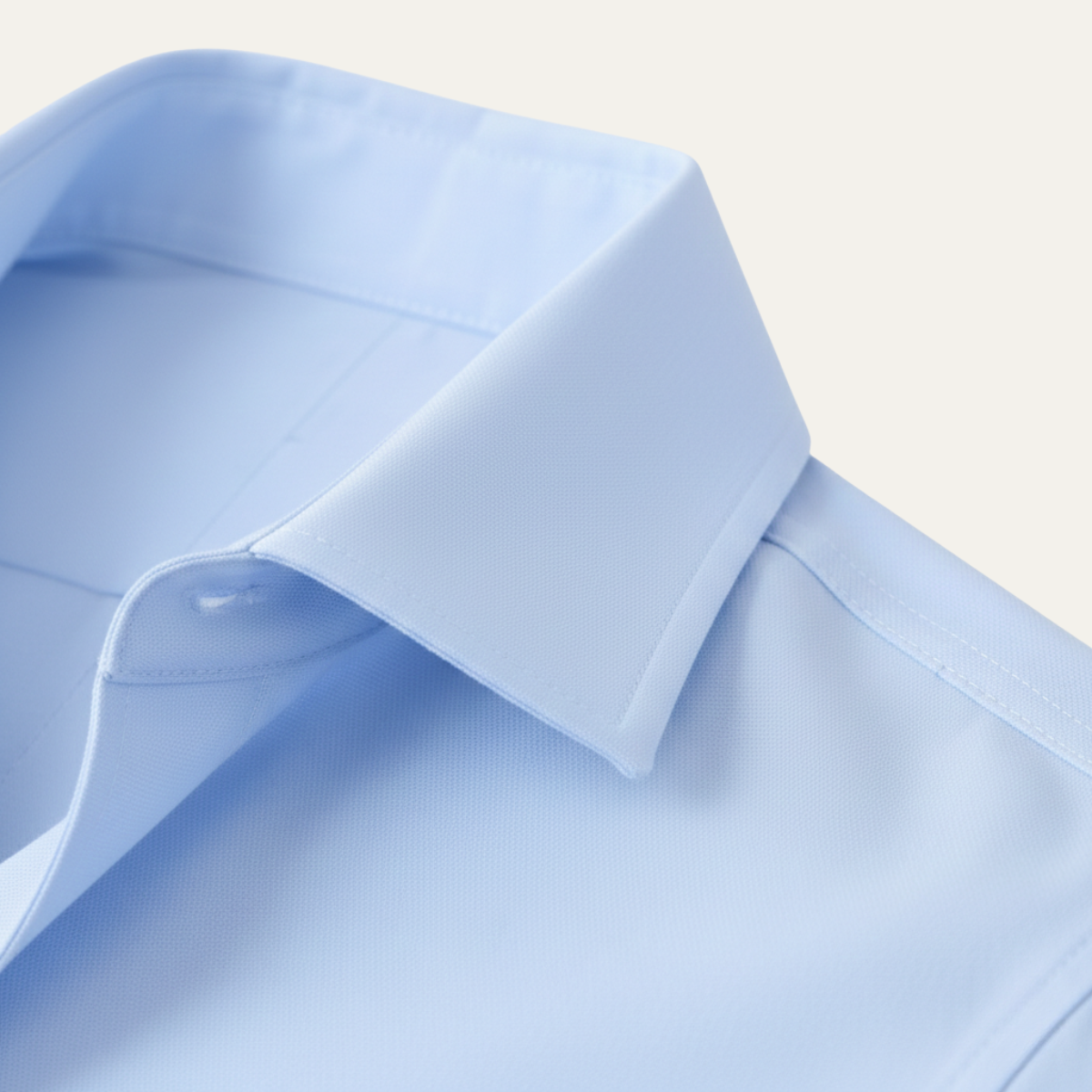 Cole | Men's Double Breasted Dress Shirt Light Blue