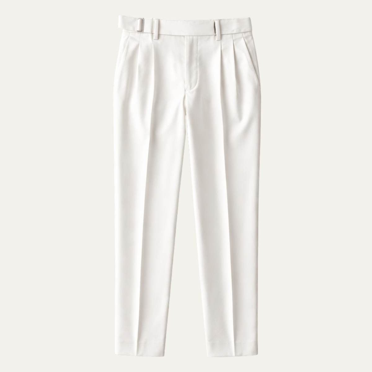 Callum | Men's Tailored Dress Pants Cream