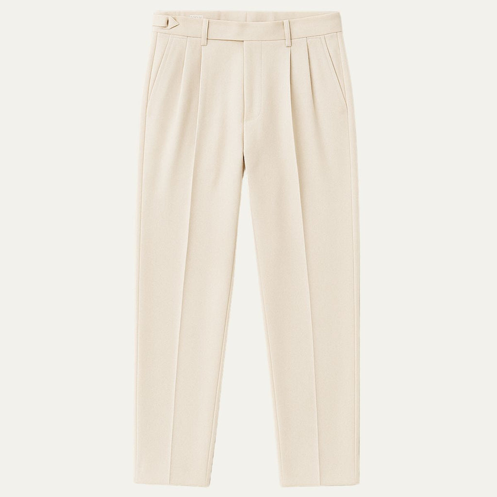 Dama Washington Bram men's pleated dress pants brown tapered ankle - view 7