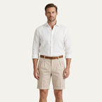 Dama Washington Rowan men's tailored pleated shorts navy - view 7