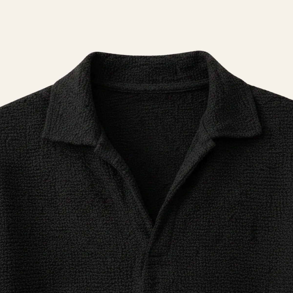 Sage | Men's Lounge Set Black Short Sleeve Relaxed Fit