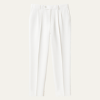 Dama Washington Axel men's pleated dress pants white - view 4
