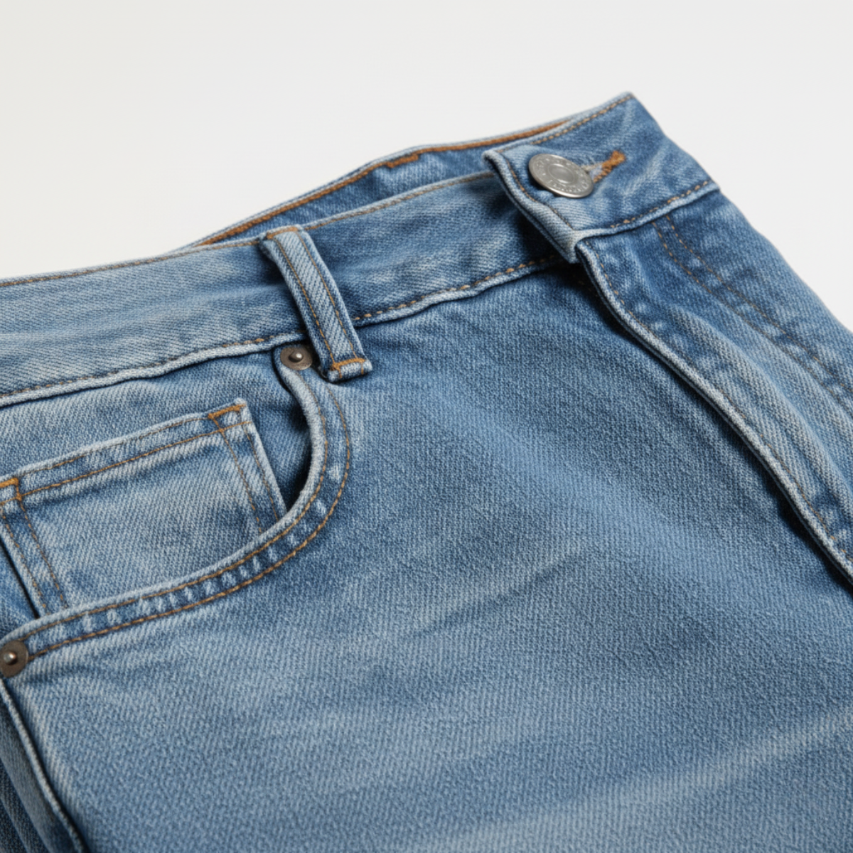 Jude | Men's Slim Fit Jeans Light Blue Stretch