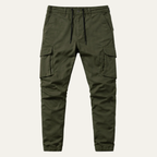 Dama Washington Axel men's cargo pants olive green slim fit tapered - view 5