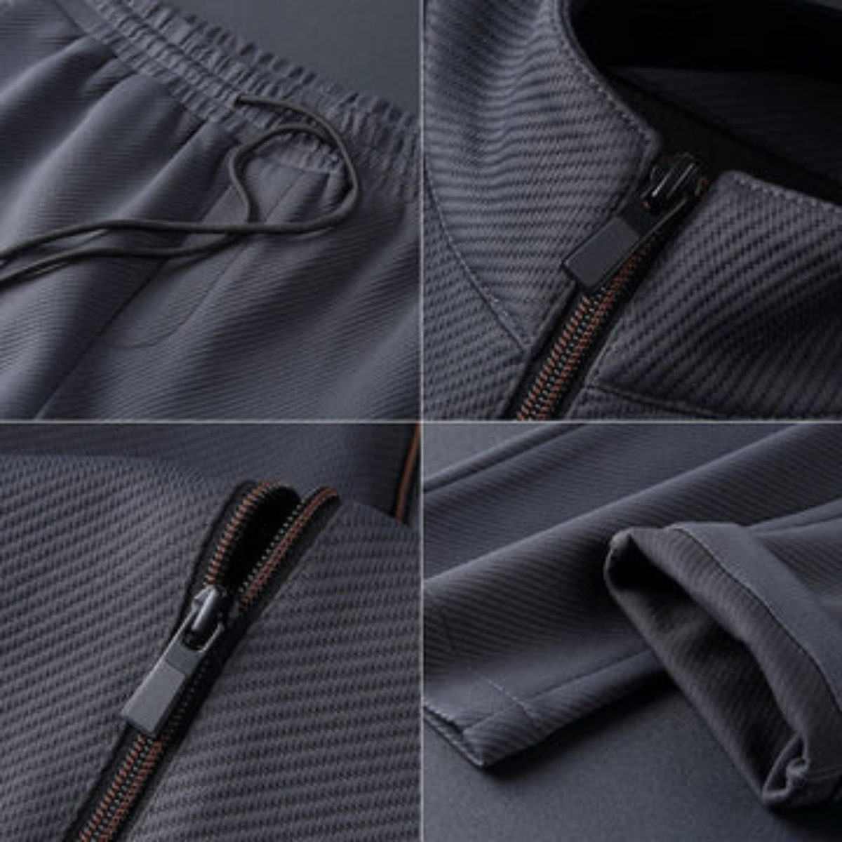 Axel | Men's Lightweight Zip Up Jacket Black