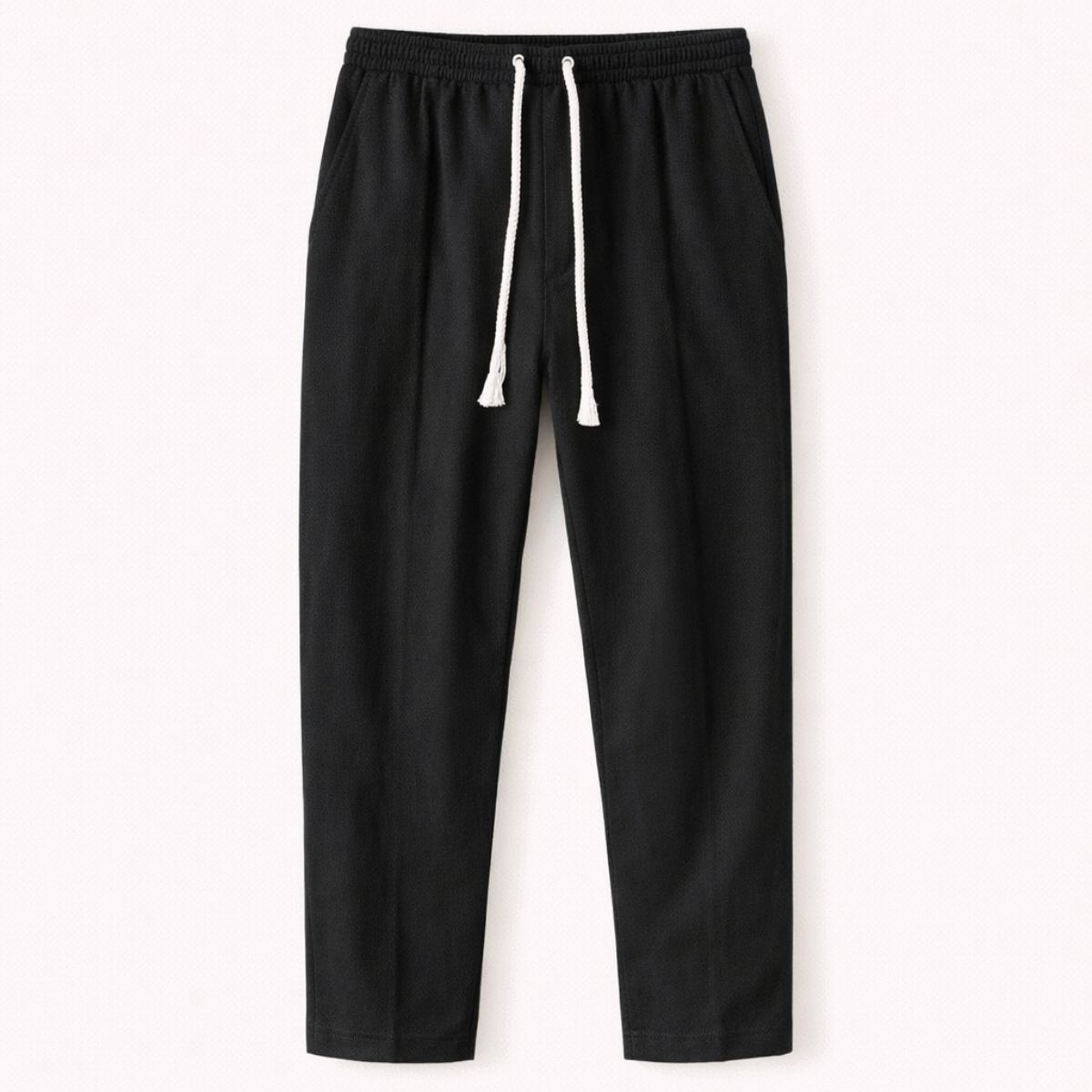 Axel | Men's Relaxed Fit Sweatpants Black Drawstring