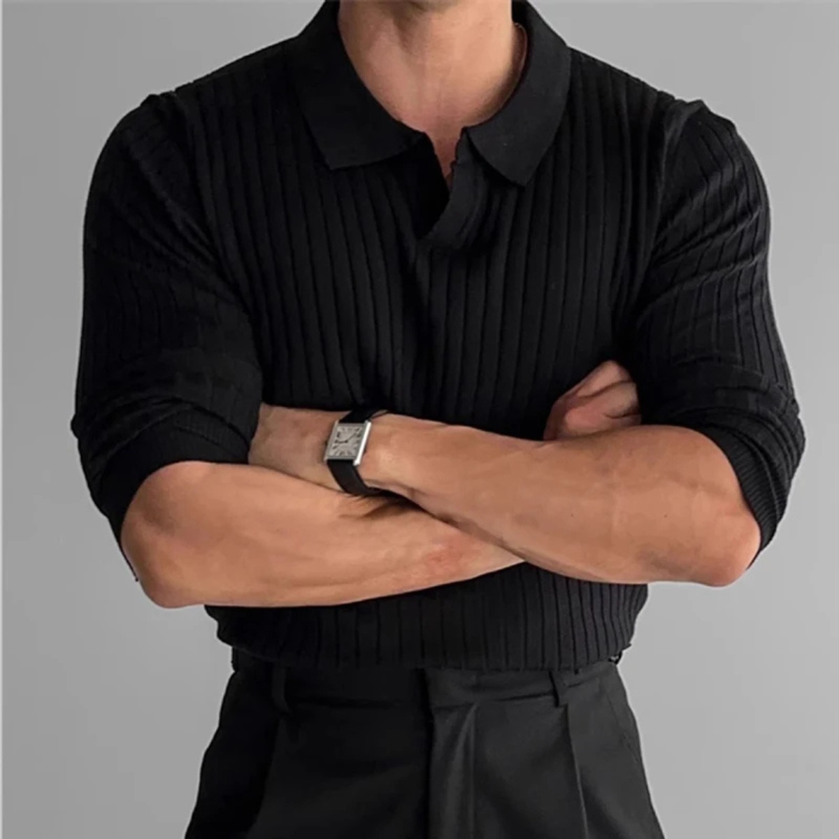Nash | Men's Smart Casual Pinstripe Button Up Shirt Cream