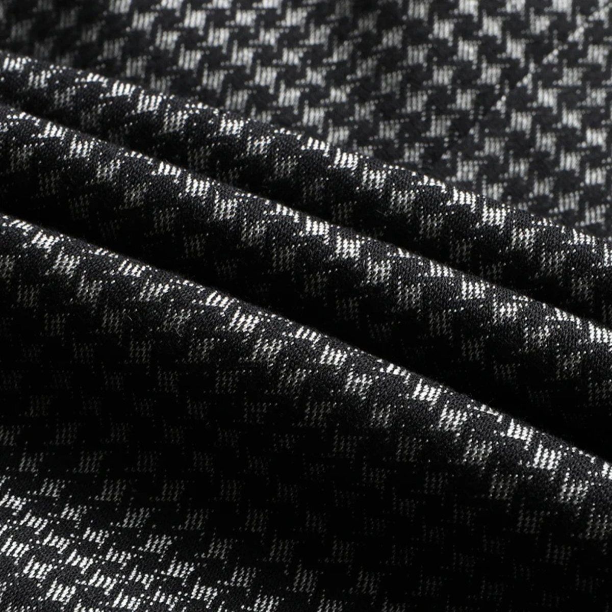 Wyatt | Men's Houndstooth Blazer Gray Checkered Smart Casual