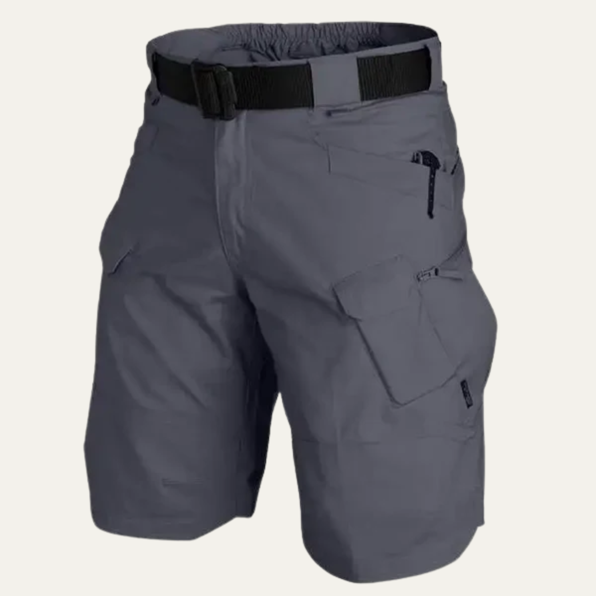 Sage | Men's Cargo Shorts Olive Khaki Utility Belt