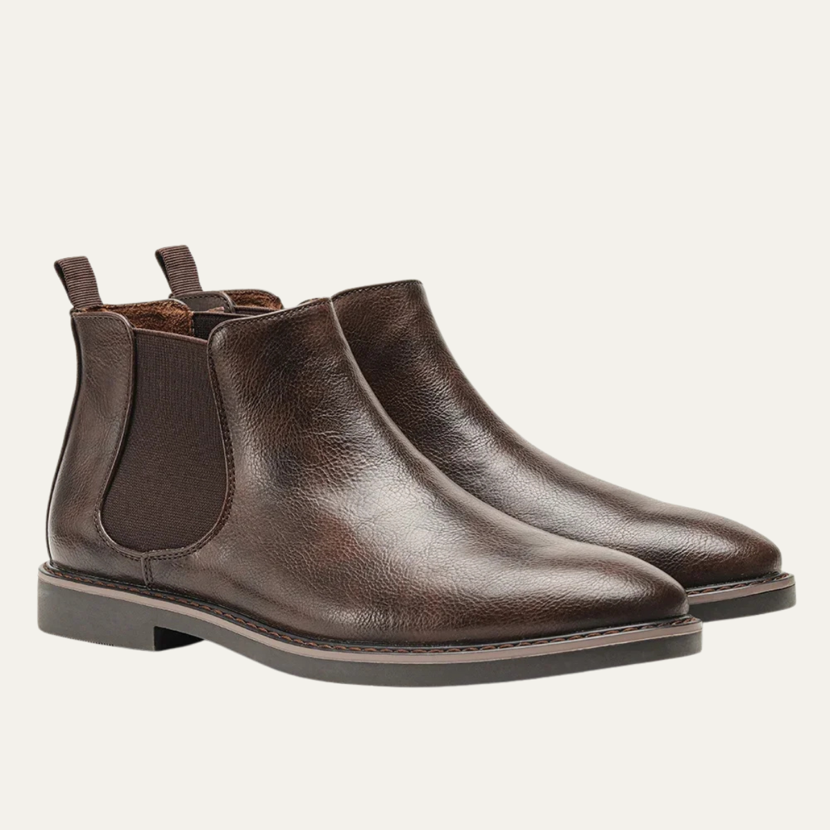 Axel | Men's Leather Chelsea Boots Black