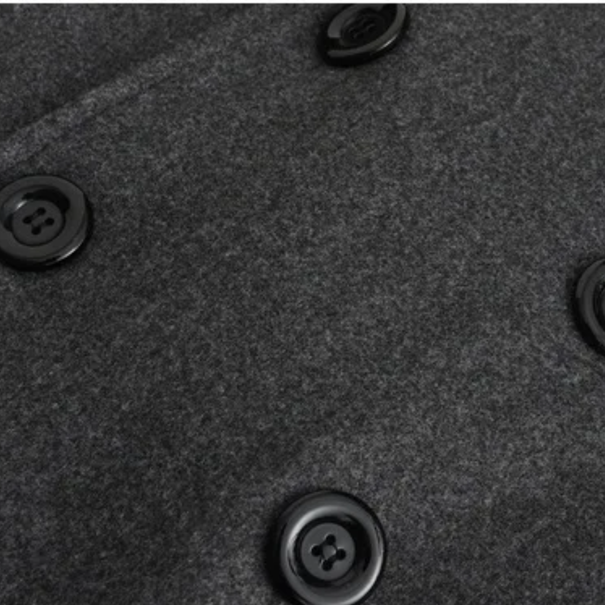 Callum | Men's Double Breasted Wool Coat Gray Long