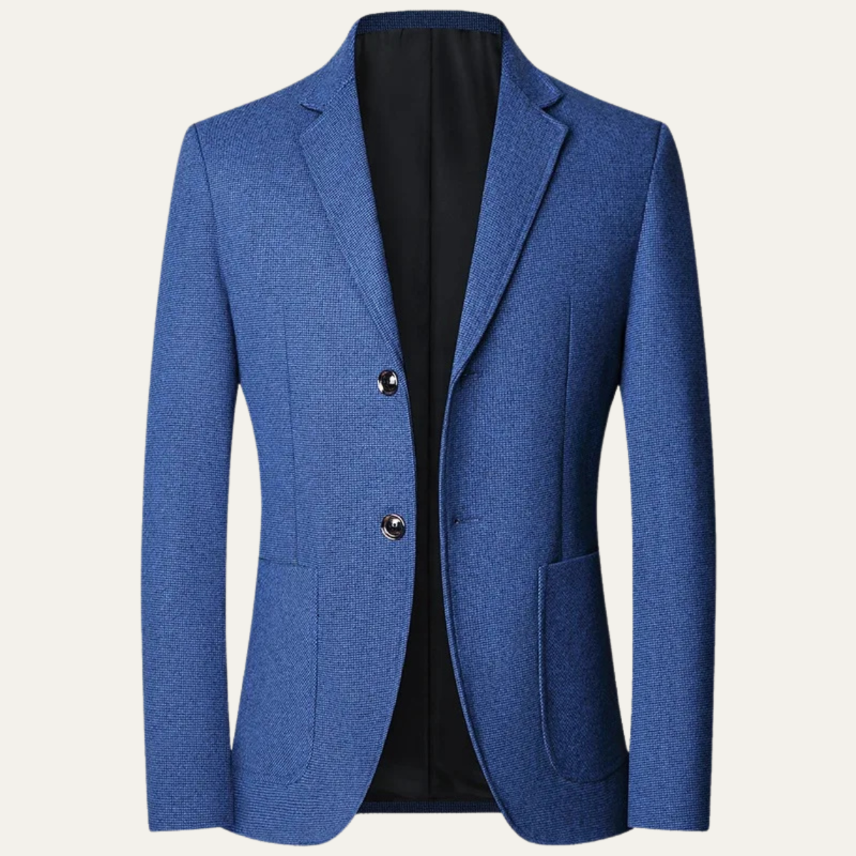 Jasper | Men's Smart Casual Blazer Navy Wool