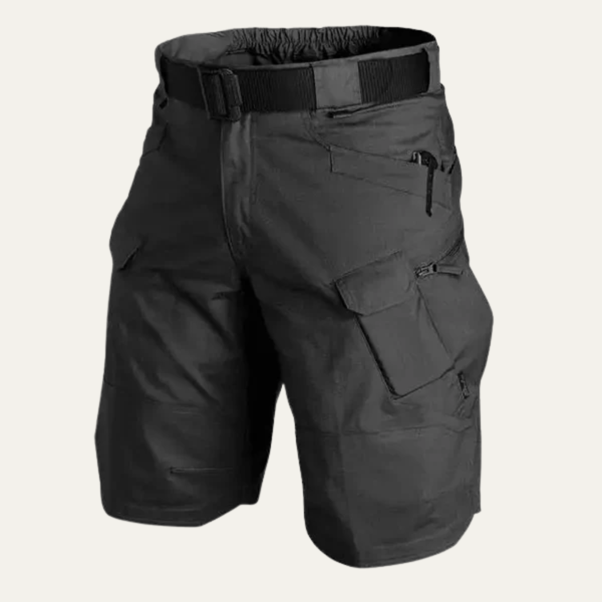 Sage | Men's Cargo Shorts Olive Khaki Utility Belt