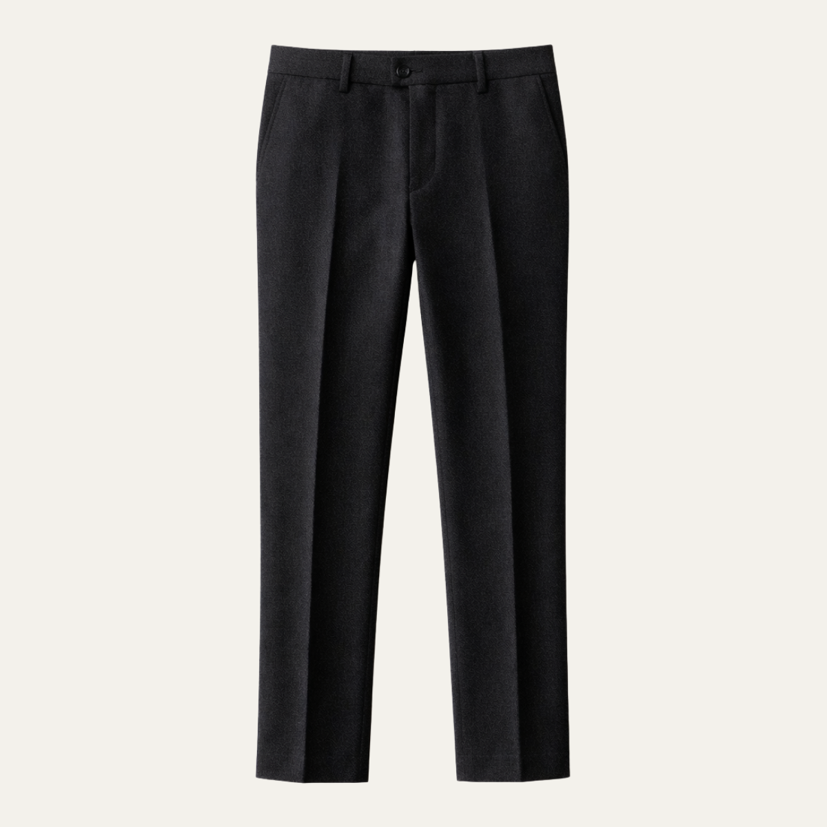 Luca | Men's Tailored Dress Pants Charcoal Gray Slim Fit