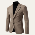 Dama Washington Axel men's smart casual tailored blazer beige - front view
