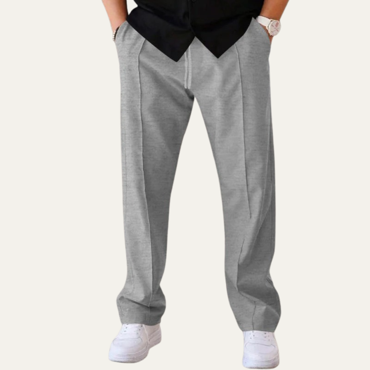 Ezra | Men's Relaxed Fit Sweatpants Gray