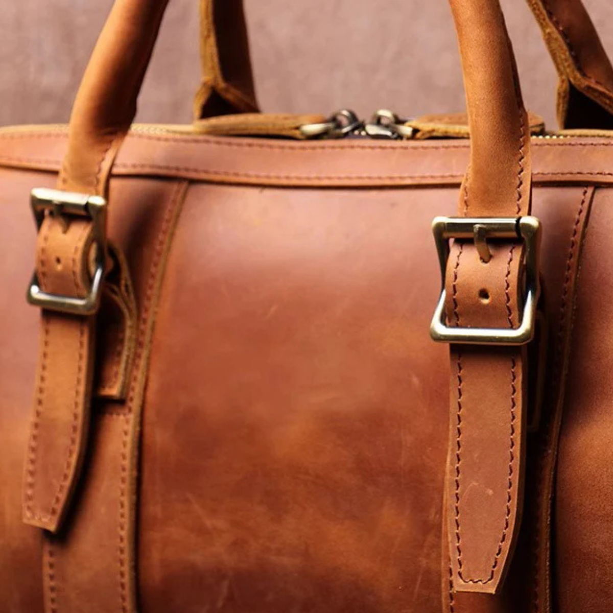 Villefranche vintage leather bag