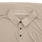 Dama Washington Soren men's ribbed polo shirt black long sleeve - view 24