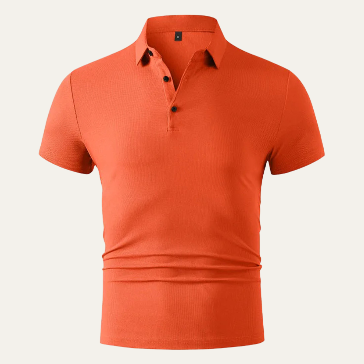 Blake | Men's Polo Shirt Orange Short Sleeve