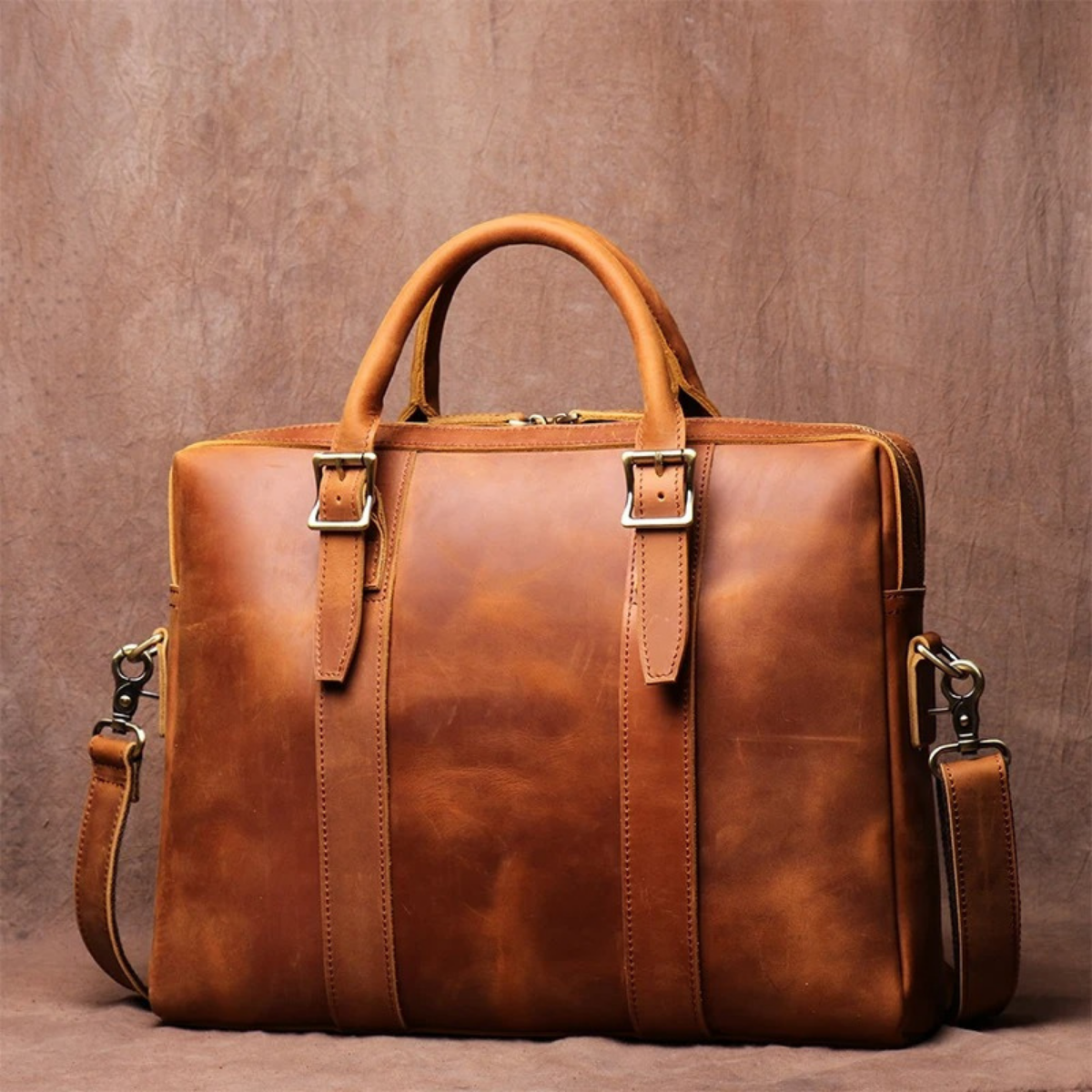 Cabourg leather business bag