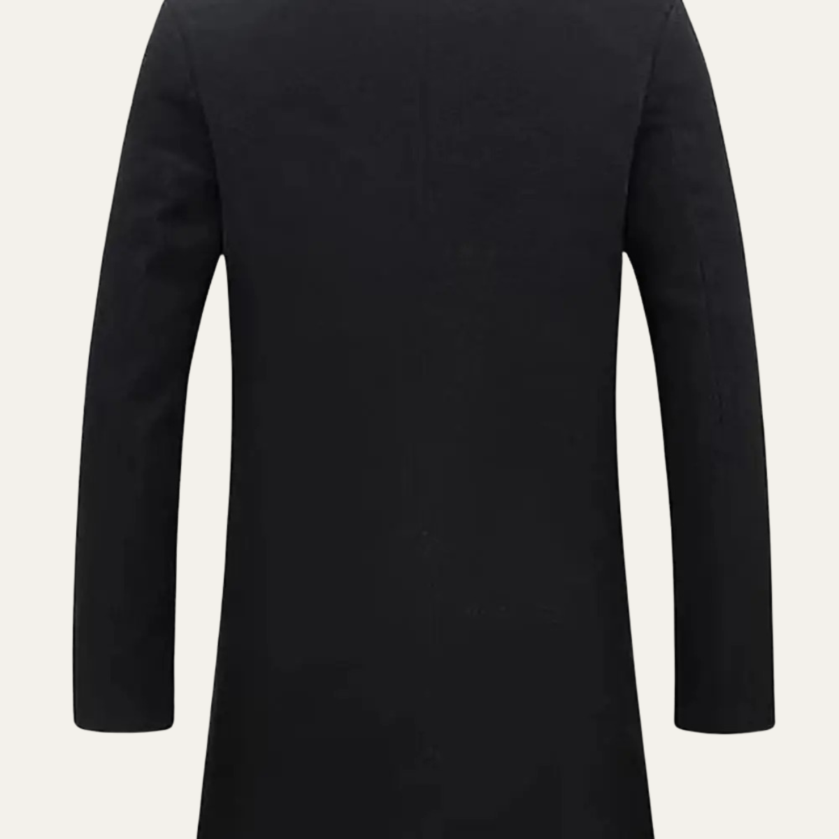 Wyatt | Men's Wool Blend Overcoat Black