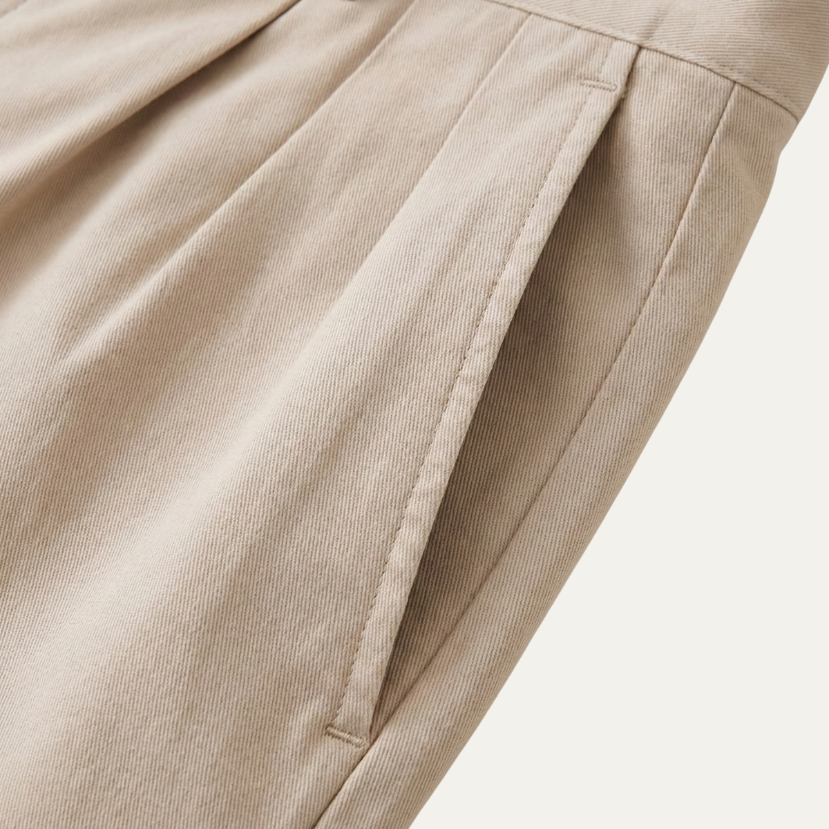 Rowan | Men's Tailored Pleated Shorts Navy
