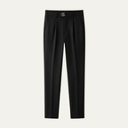 Dama Washington Orson men's tailored dress pants gray pleated straight leg - view 3