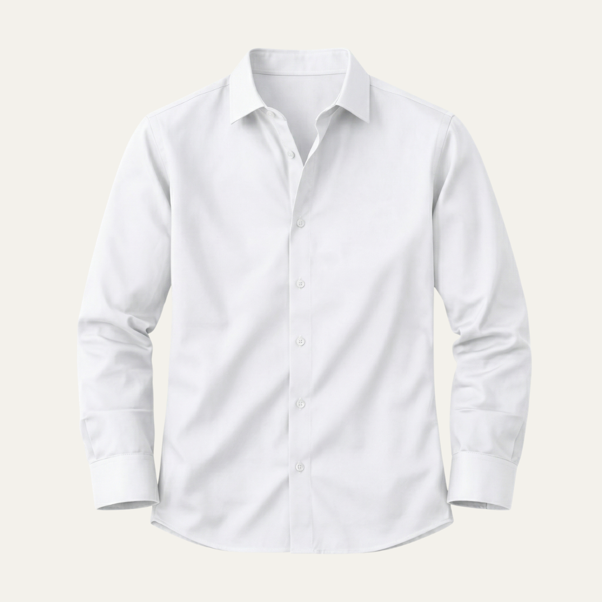 Kai | Men's Blue Button Down Shirt Long Sleeve Fitted
