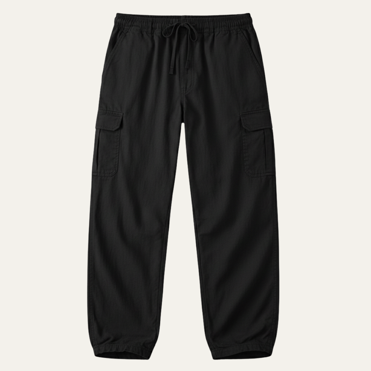 Jude | Men's Cargo Pants Light Gray Relaxed Fit Multi Pocket