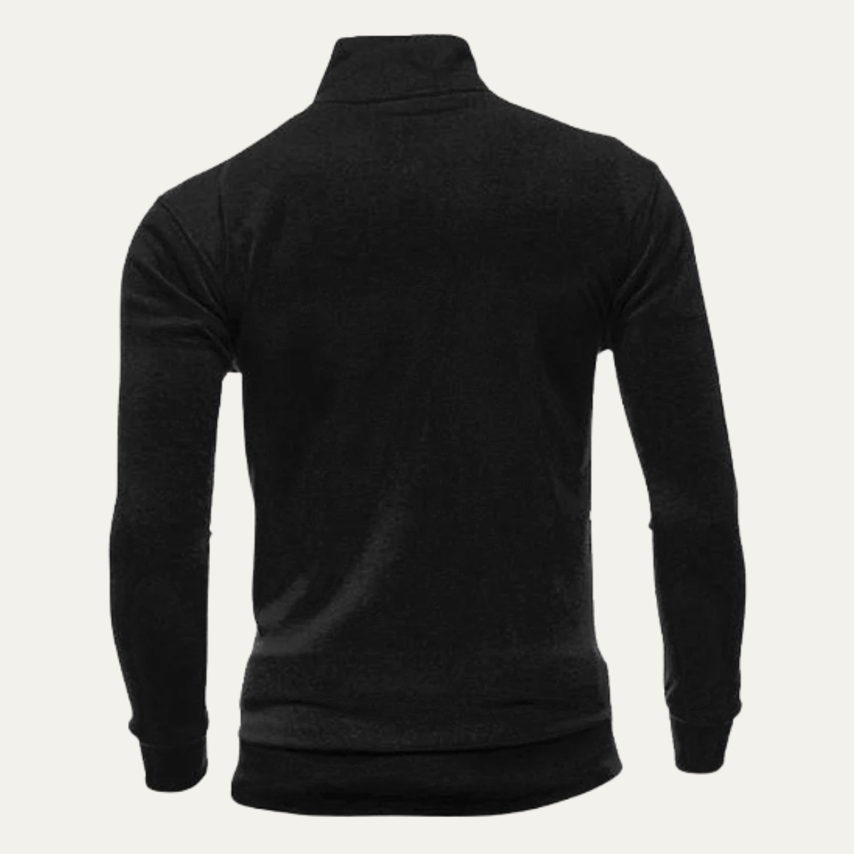 Jude | Men's Zip Up Hoodie Black