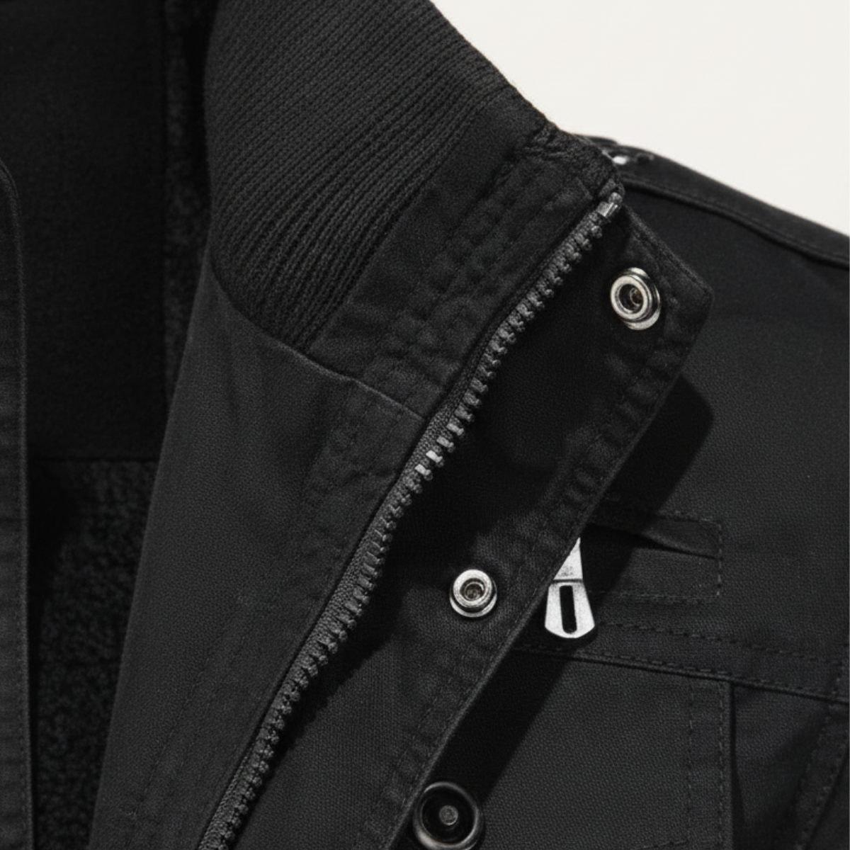 Voss | Men's Utility Jacket Olive Green Fleece Lined