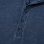 Dama Washington Tate men's henley shirt navy long sleeve - view 10