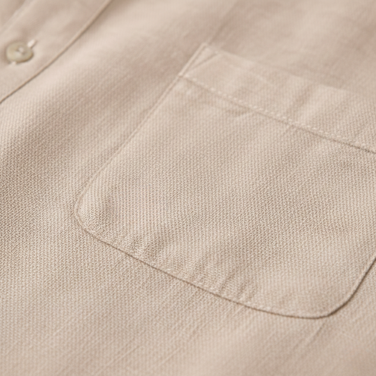 Callum | Men's Casual Linen Henley Black Short Sleeve