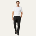 Dama Washington Axel men's casual loose fit linen drawstring pants white - view 3