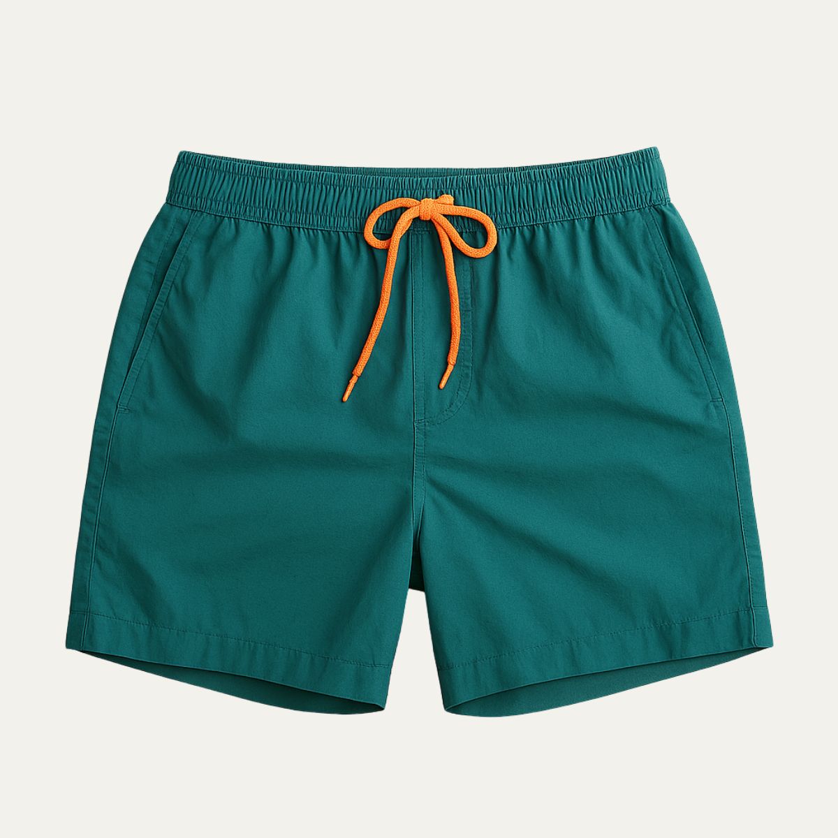 Arlo | Men's Swim Shorts Orange Drawstring
