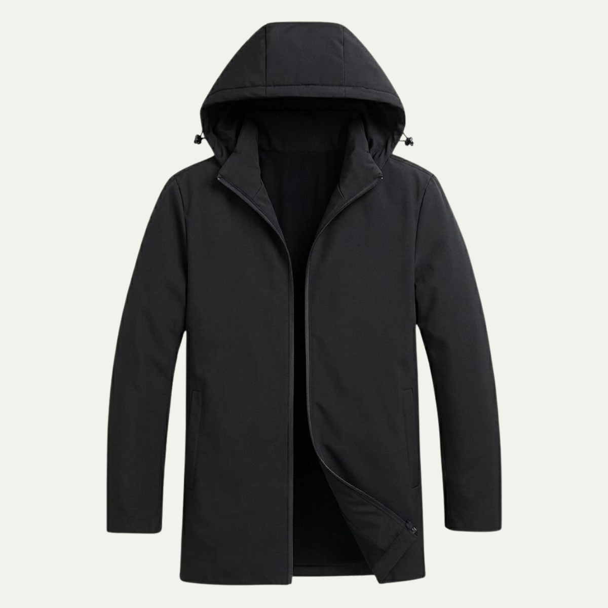 Jasper | Men's Puffer Jacket Olive Warm Hooded