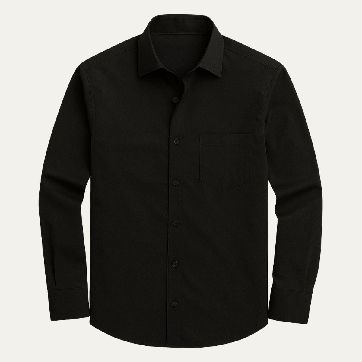 Axel | Men's Dress Shirt Light Blue Long Sleeve Pocket