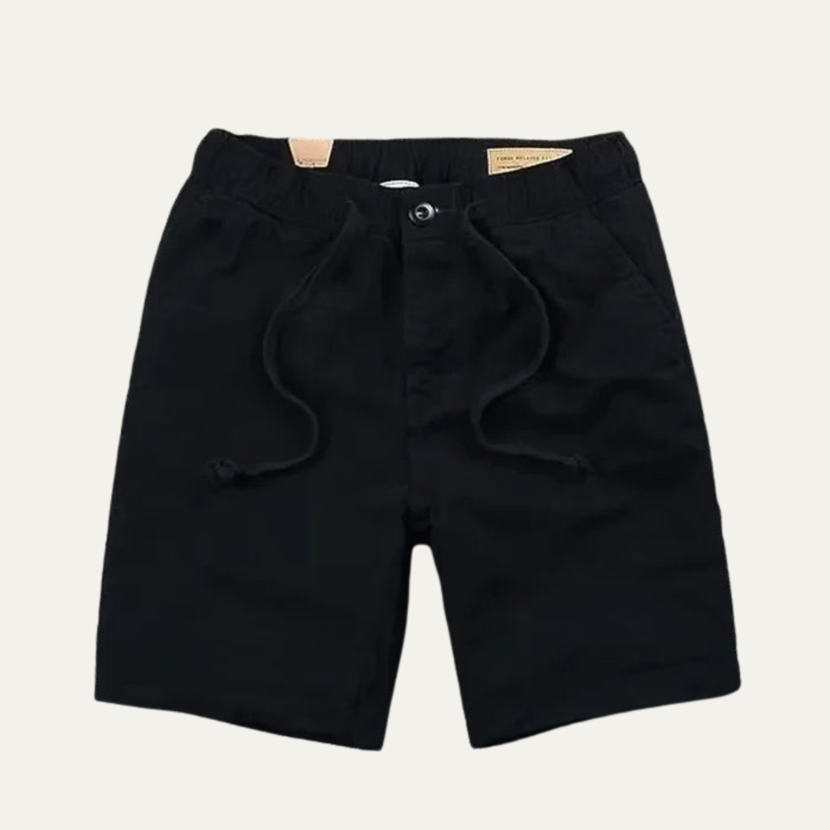 Axel | Men's Casual Chino Shorts Olive Green Drawstring