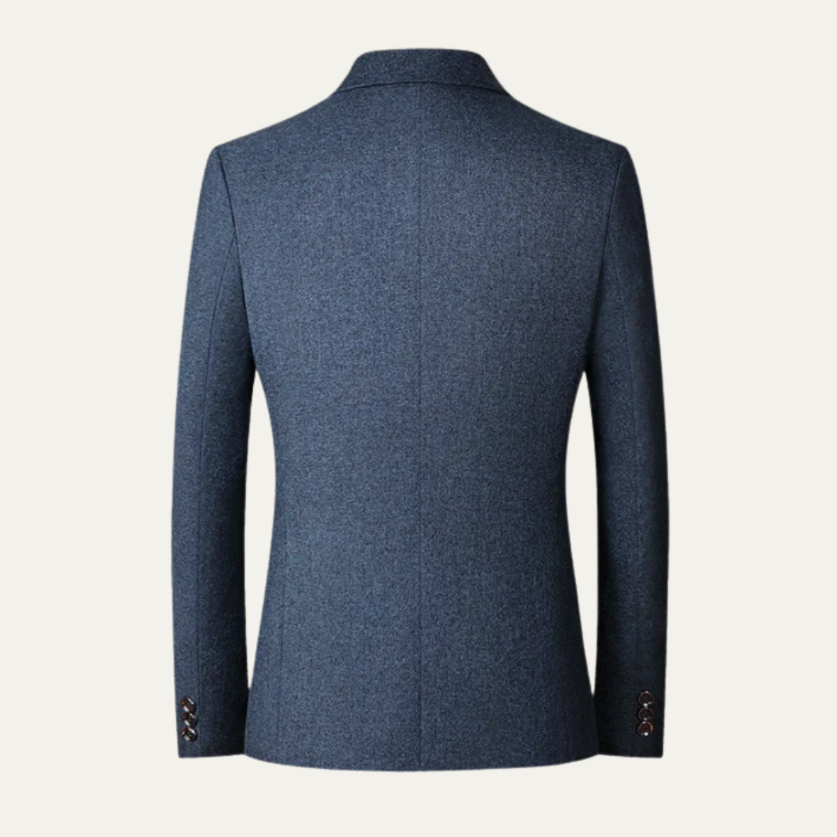 Callum | Men's Smart Casual Slim Fit Blazer Blue Heather