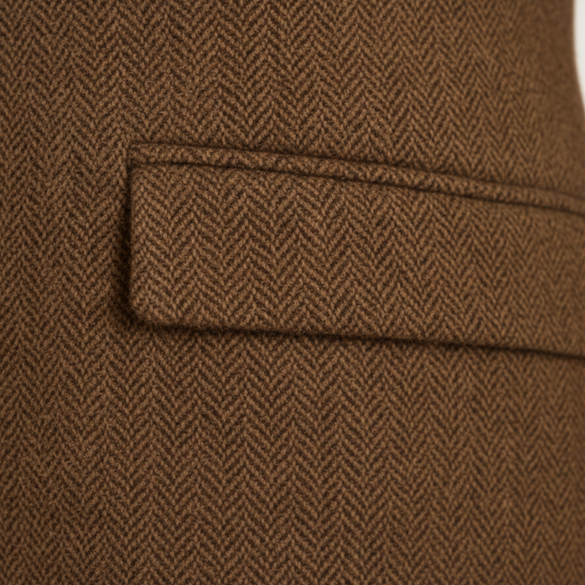 Rowan | Men's Brown Tweed Blazer Smart Casual Sport Coat