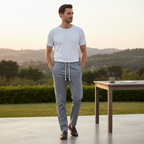 Dama Washington Axel men's relaxed fit sweatpants black drawstring - view 14