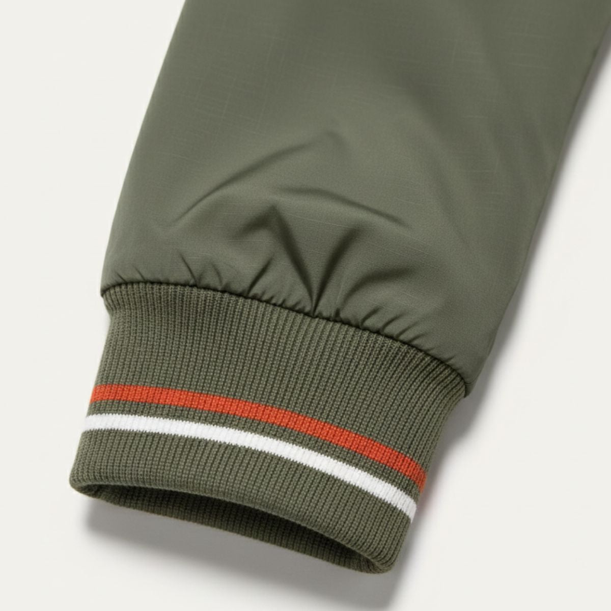 Ines | Men's Lightweight Bomber Jacket Sage Green Zip Up