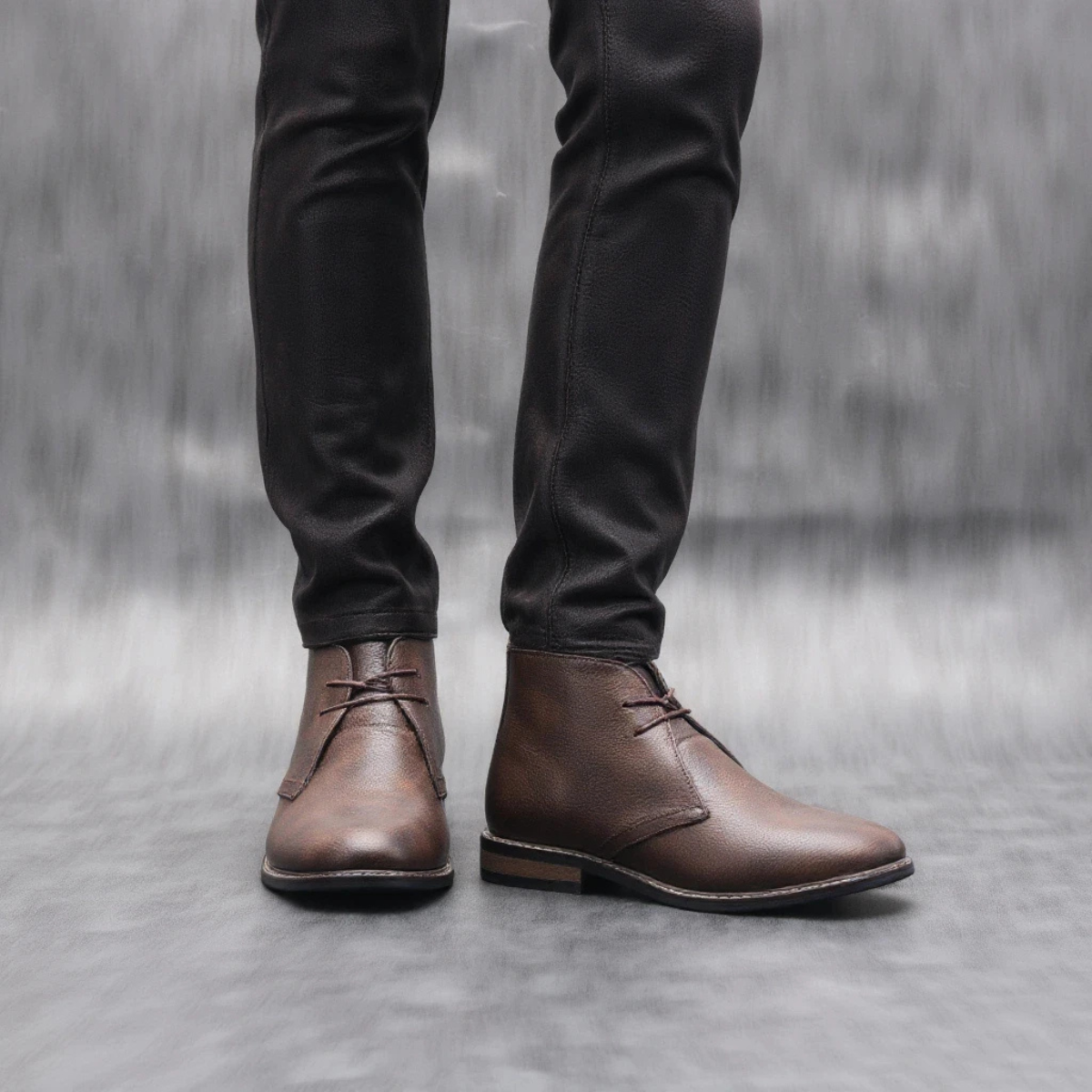 Wyatt | Men's Leather Chukka Boot Brown