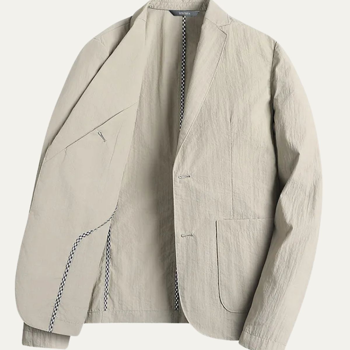 Callum | Men's Casual Linen Blazer Cream