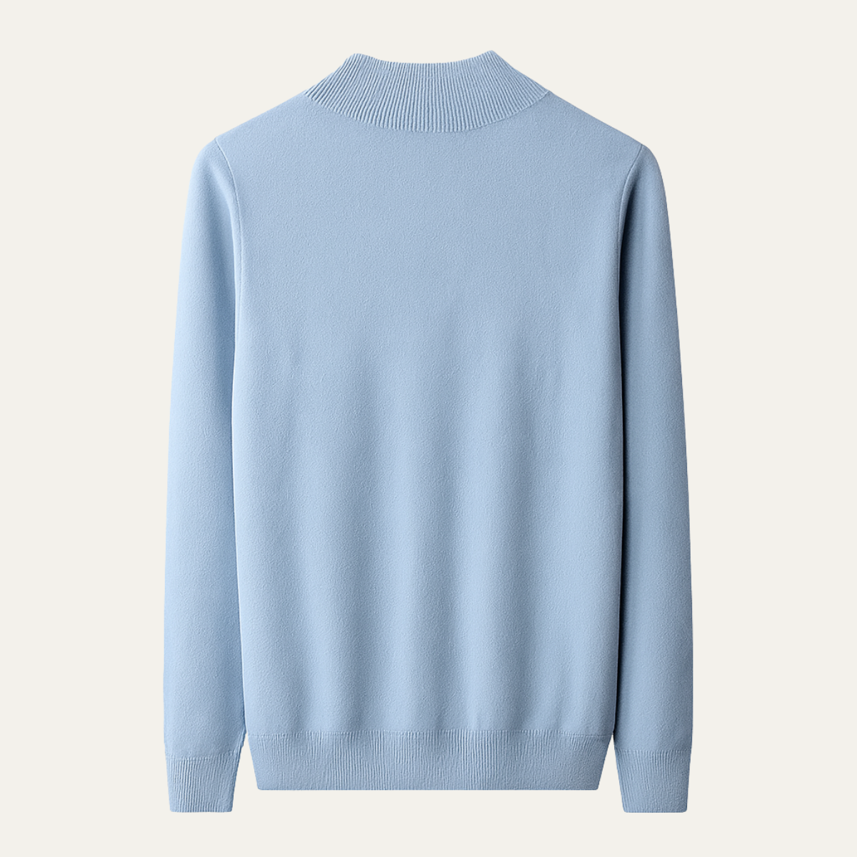 Beau | Men's Crew Neck Sweater Light Blue