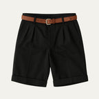 Dama Washington Rowan men's tailored pleated shorts navy - view 10