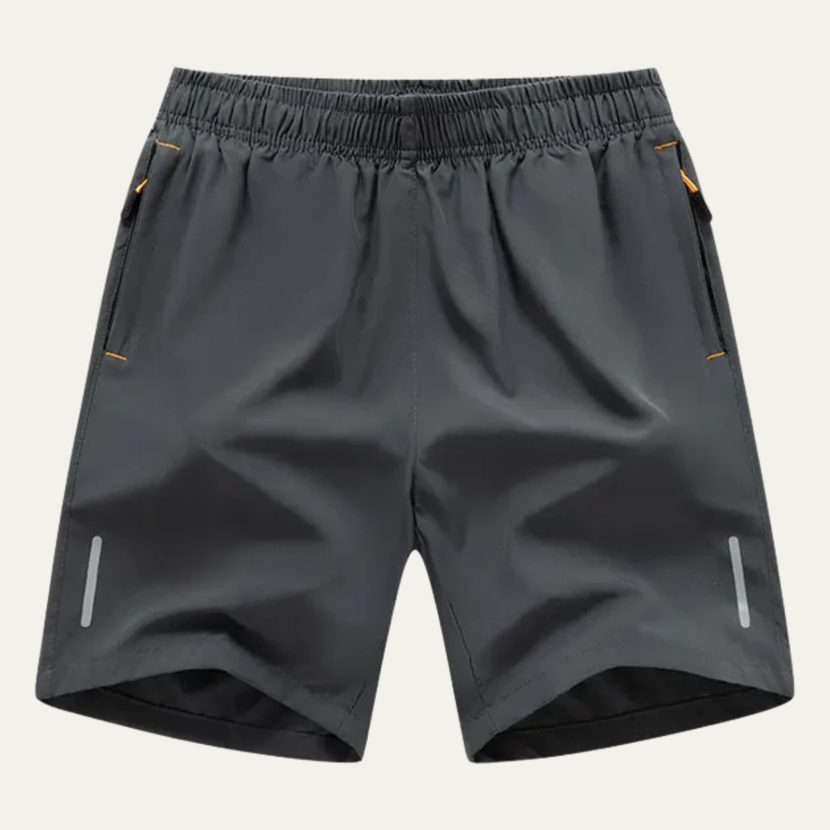 Dash | Men's Athletic Shorts Gray Reflective Lightweight