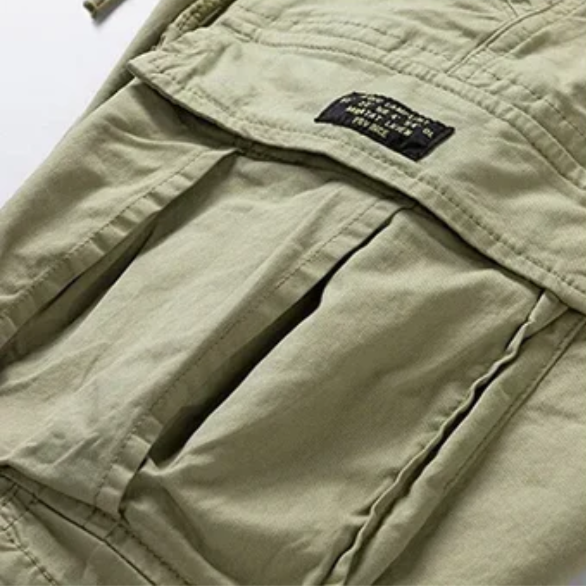 Callum | Men's Cargo Shorts Khaki Multiple Pockets